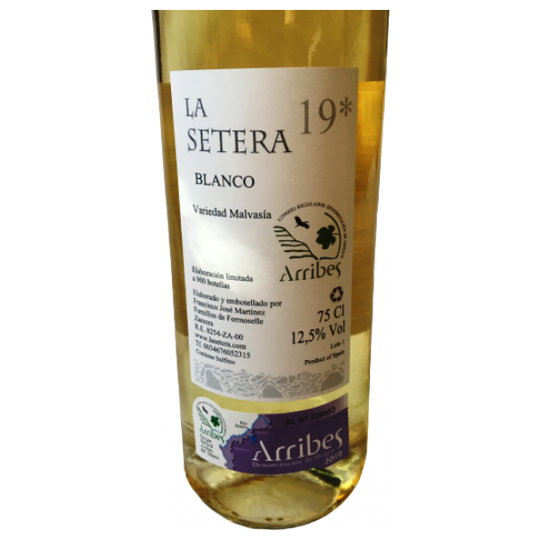 La Setera Blanco Malvasia 2023 NUEVA AÑADA DISPONIBLE - Imagen 2